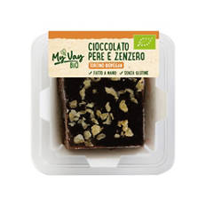 Dessert vegano cioccolato e pere