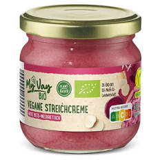 Vegane Bio-Streichcreme 180 g, Rote Beete-Meerrettich