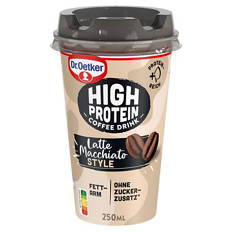 High Protein Kaffeedrink 250 ml, Latte Macchiato