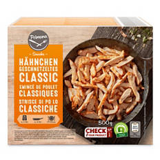 Escalope de poulet, classique