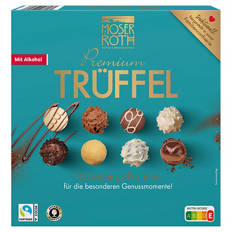 Trüffelpralinen 200 g, Frühling mit Alkohol