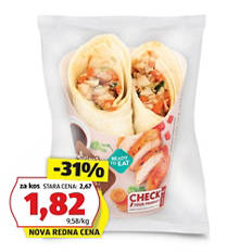 Polnjene tortilje, teriyaki piščanec