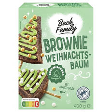 Backmischung Brownie Weihnachtsbaum 400 g