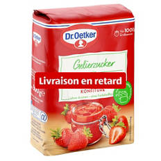 Sucre gélifiant fraise