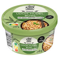 Asia Udon Nudelgericht 249 g, Soja-Ingwer
