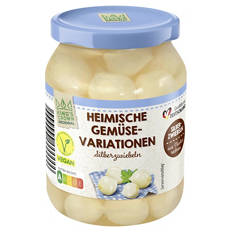 Heimische Gemüsevariationen 190 g, Silberzwiebel