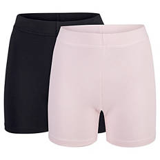 Damen Radhose, Schwarz/Rosa, S 36/38