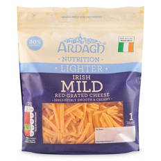 Lighter Grated Irish MIld Red Cheese
