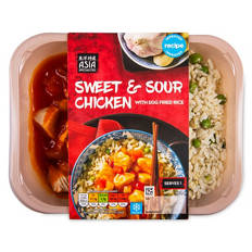 Sweet & Sour Chicken with Egg Fried Rice