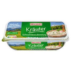 Schmelzkäsezubereitung 200 g, Kräuter