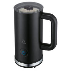 Retro Milchaufschäumer, Schwarz