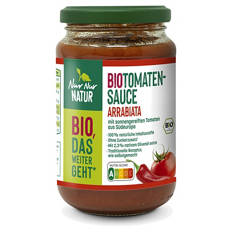 Bio-Tomatensauce 325 ml, Basilikum