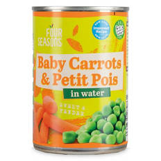 Baby Carrots & Peas