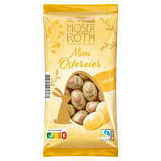 Premium-Mini-Ostereier 150 g, Weisse Schokolade