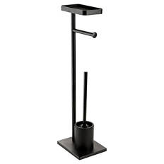 3in1 WC-Standgarnitur, Schwarz