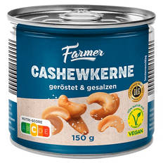 Cashewkerne 150 g, gesalzen