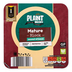 Mature Coconut Oil Based Vegan Cheese Block