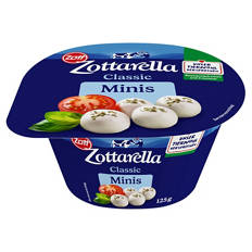 Zottarella Minis 125 g, Classic
