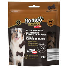 Fleischsnack ohne Getreidezusatz 100 g, Lammknochen