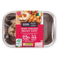 Irish Pesto & Tomato Stuffed Chicken Crown