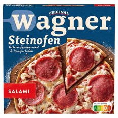 Steinofenpizza 320 g, Salami