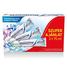 Fogkrém triopack, Extra Whitening, 3 x 75 ml