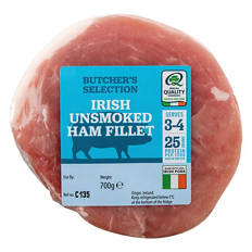 Irish Unsmoked Ham Fillet