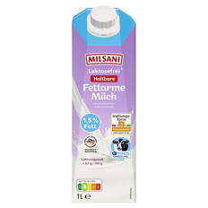 H-Milch 1,5 % 1 l, Laktosefrei - fettarm