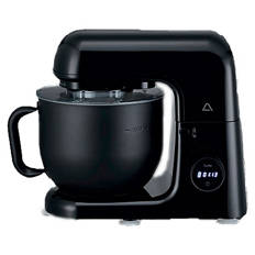Klassische Küchenmaschine, Schwarz