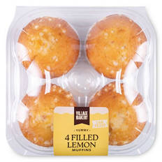 Lemon Muffins 4 Pack