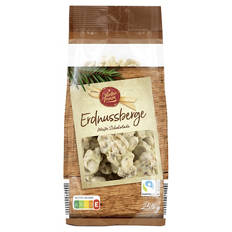 Erdnussberge 250 g, Weiße Schokolade
