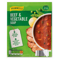 Beef & Vegetable Instant Soup