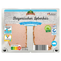 Bayerischer Leberkäs 400 g, Fein