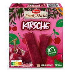 Ghiacciolo alla frutta, ciliegia