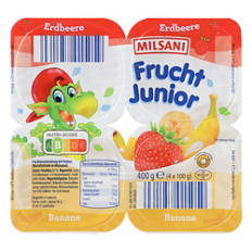 Frutta Junior, fragola e banana