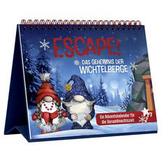 Adventskalender-Aufsteller oder -Box, Weihnachtswichtel