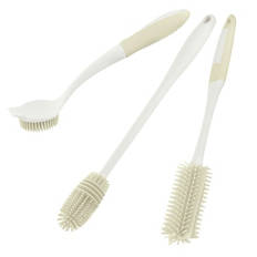 Silikonbürsten und Schwämme, Bürste, Beige