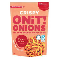 Flame Grilled Steak Flavour Crispy Onions