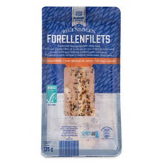Regenbogen Forellenfilet, Pfeffer