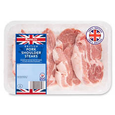 British Pork Shoulder Steaks