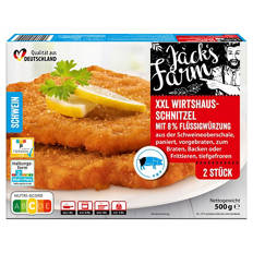Schnitzelsortiment 500 g, Wirtshaus