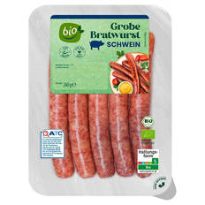 Bio-Grobe Bratwurst 240 g