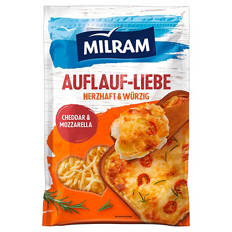 Auflaufliebe 150 g, Cheddar und Mozzarella