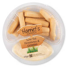 Low Fat Houmous & Grissini Packs