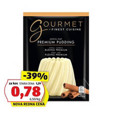 Premium puding, cimet