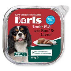 Tender Pâté Dog Food Tray