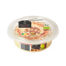 Bio-Hummus mit Topping 175 g, Pesto-Cashew