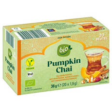 Bio-Chai Tee 20 Beutel, Kürbis-Chai