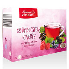 Tea úszófilterben, gyümölcstea, 60 filter