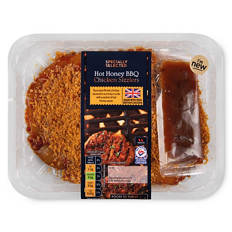 Hot Honey BBQ Chicken Sizzlers